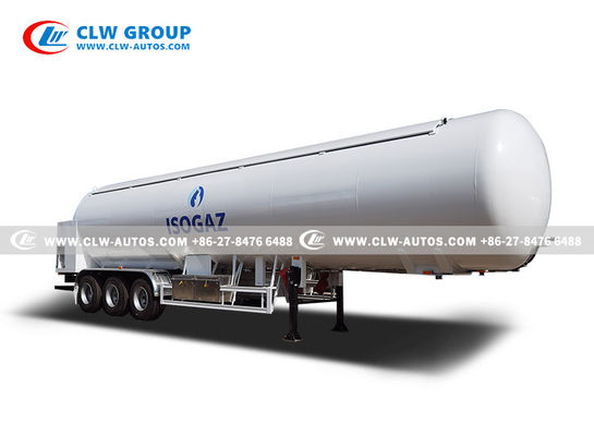 30tons Butane Propane Gas Tanker Trailer With Pump And Flow Meter