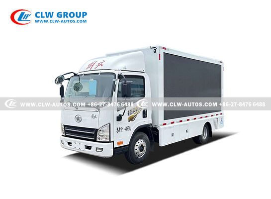 FAW Tiger VH 2 Sides P3/P4/P5/P6 Outdoor Mobile LED Advertising Display Billboard Truck