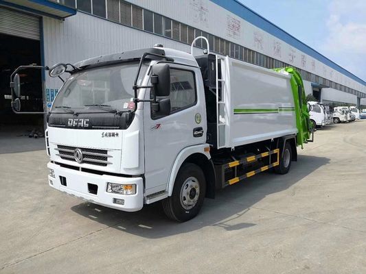 5 Ton Rear Loading Garbage Compactor Truck 4 X 2 Dongfeng 120hp 5CBM