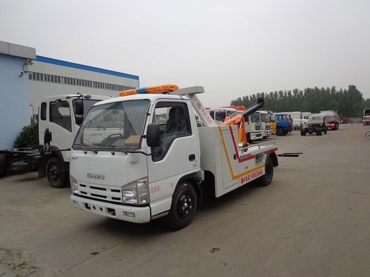 ISUZU 3t Breakdown Wrecker Tow Truck Light  Duty Vehicle With 98hp Engine