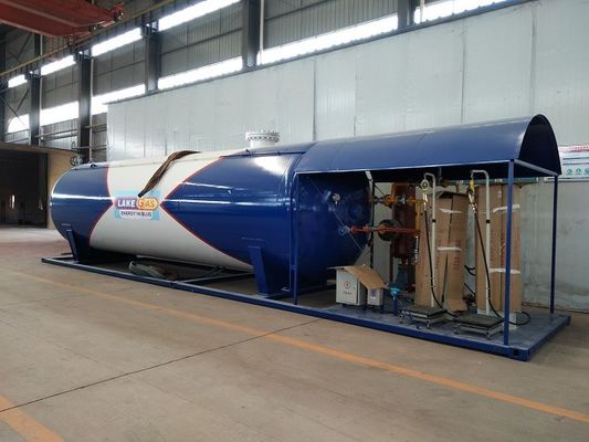 20tons 20mt 40,000liters Propane LPG Gas Station Tank With Cylinder Filling Machine