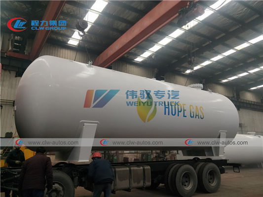 25T 50CBM 50000L LPG Gas Storage Tank For Nigeria