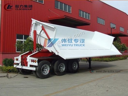20T 25T 30T 3 Axle OZ Side Dump Semi Trailer