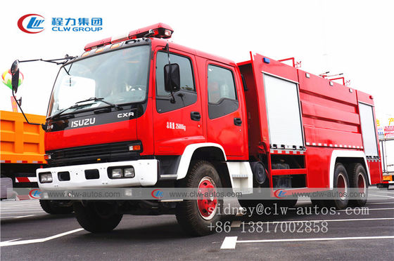 Isuzu Cxa 6X4 Left Hand Drive 10000L Fire Fighting Truck
