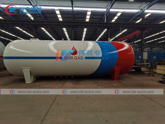 25MT Horizontal Q370R Carbon Steel LPG Storage Tank 50cbm 50,000liters