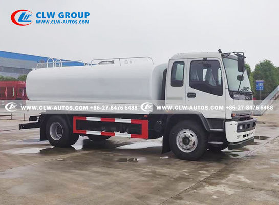 Stainless Steel Isuzu Drinking Water Delivery Truck 20000 Liters