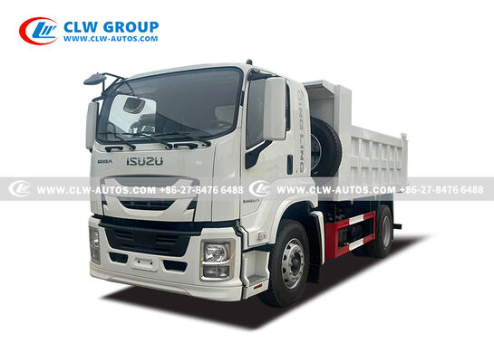 ISUZU 4×2 FTR Medium-duty Dump Truck with 8-12 Cubic Meters Body Capacity and 220-280 HP Engine
