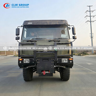 Sinotruk HOWO 6x6 All-Wheel Drive Troop Carrier Truck with 371HP Diesel Engine for 30 Personnel Transport