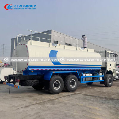 FAW J6P 6x6 390HP 25,000 Liter Fuel Delivery Truck with All-Wheel Drive for Off-Road Fuel Transport