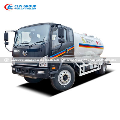 FAW 10m³ LPG Bobtail Refueling Truck with Right-Hand Drive and Q345R Steel Tank for African Markets