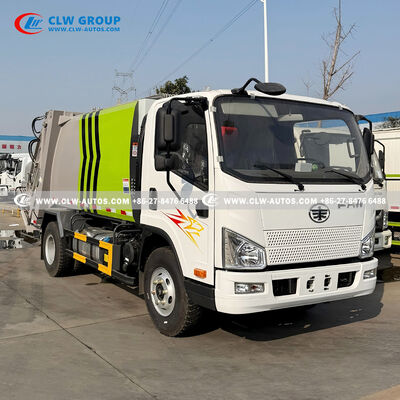 FAW J6F 6m³ Garbage Compactor Truck with Anti-Leakage Sealing for Efficient Waste Management