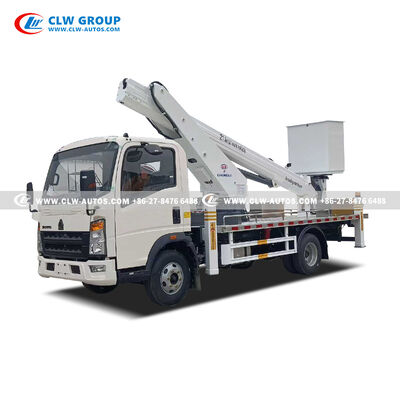 HOWO 21m Aerial Work Platform with 360-Degree Rotation and 200kg Load Capacity for High-Reach Applications