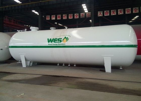 ASME Q345R 50000 Liters Fuel Storage Tanks Customized Color For LPG Plant