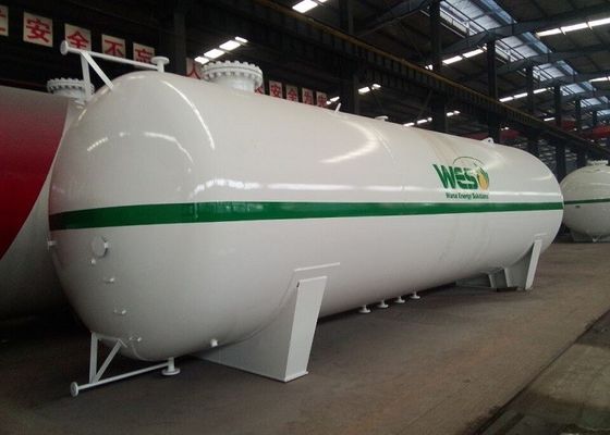 ASME Q345R 50000 Liters Fuel Storage Tanks Customized Color For LPG Plant
