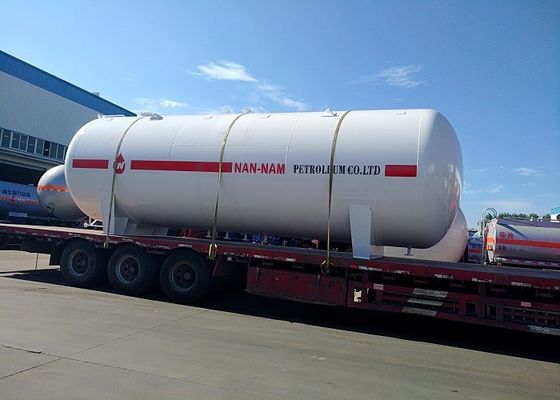 ASME Q345R 50000 Liters Fuel Storage Tanks Customized Color For LPG Plant