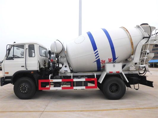 Self Loading Ready Mix Concrete Mixer Trucks Dongfeng Cummins Mobile Concrete Mixer Truck