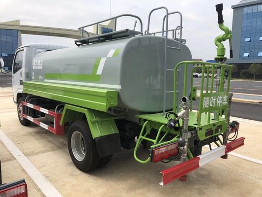 4X2 95HP 4000 Liter Dongfeng Light Truck Stainless Steel Water Bowser Tanker Truck