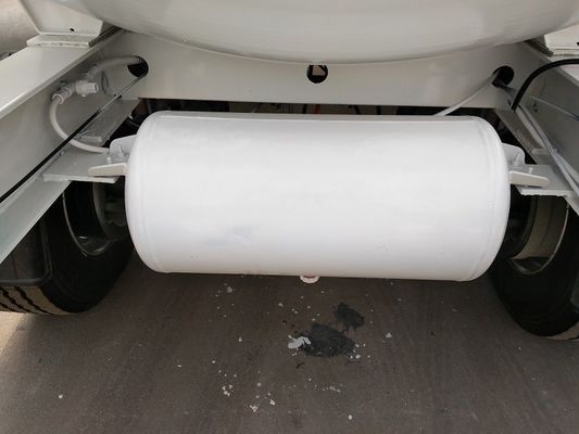 LPG Tanker Tri Axle Semi Trailer 49.6CBM 20MT For Liquid Petroleum Gas Transportation