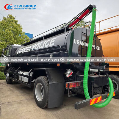 FAW 10CBM Fecal Vacuum Suction Truck with 260HP Engine and SK-12 Water Ring Pump for Heavy-Duty Waste Management