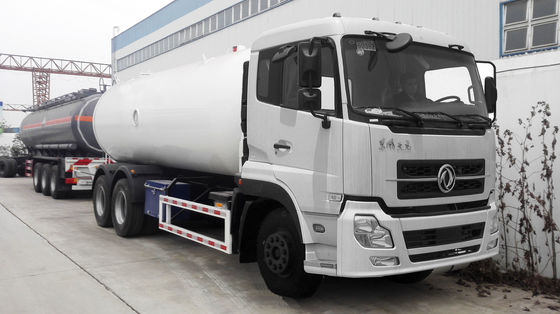 12 Ton 25m3 LPG Gas Tanker Truck Dongfeng Kinland DFAC Truck With Cummins Engine / FAST Gearbox