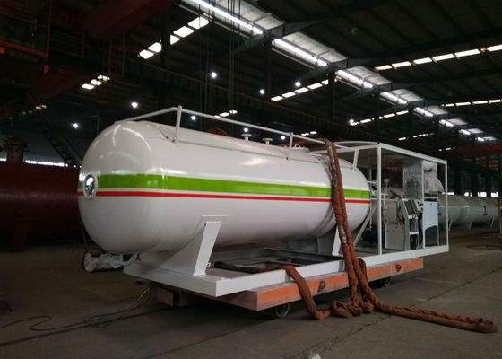 Large LPG Gas Storage Tank Gas Cylinder Filling Station 10CBM 5 Tons