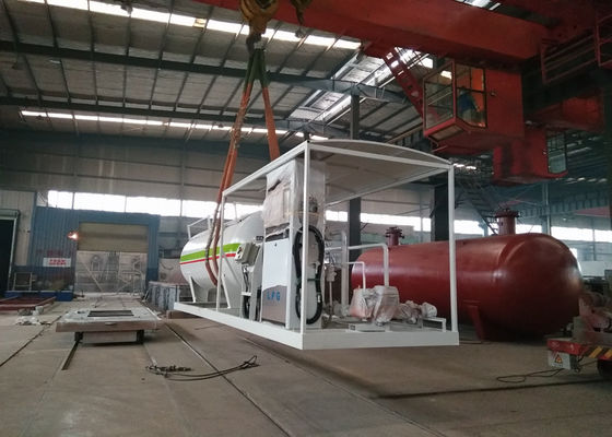 Large LPG Gas Storage Tank Gas Cylinder Filling Station 10CBM 5 Tons