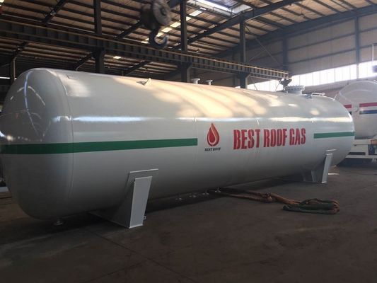 30MT 60000liters LPG Gas Storage Tank 14mm Tank Body DN2700mm Diameter