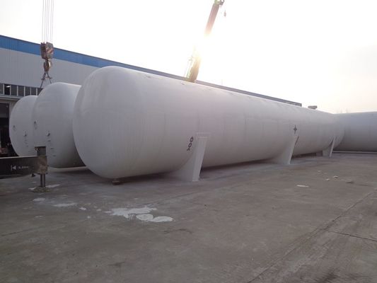 ASME 200cbm Transporting Large Propane Tanks , SA516 Bulk Truck Fuel Tanks
