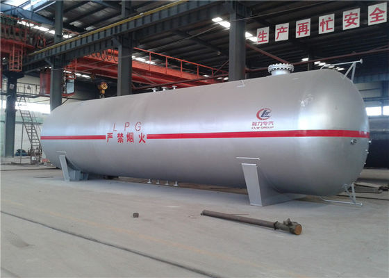 Q345R Steel 50 Tons Propane Storage Tanks For LPG Cooking Gas Station Plant