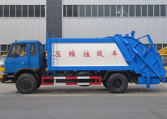 Rear Swing Arm Loading Compact Garbage Truck 8 Ton 10m3 Automatic Operation