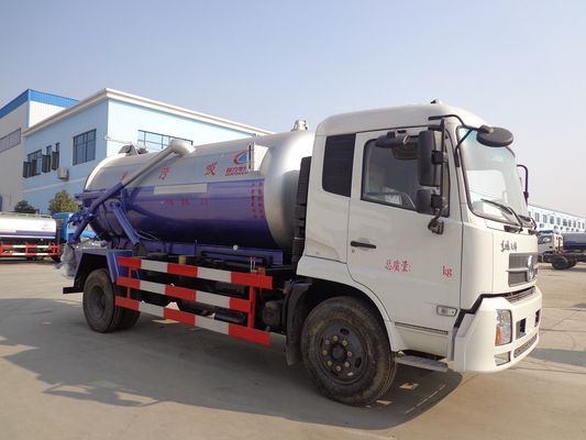 12CBM Vacuum Sewage Suction Truck Dongfeng 6 wheel 12tons sewage vacuum truck