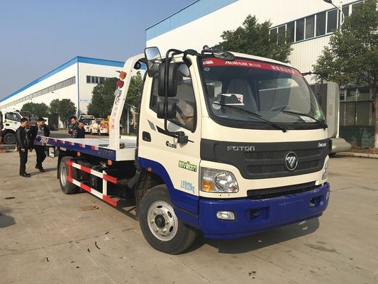 4 Ton Wheel Lift Breakdown Wrecker Tow Truck Foton 6 Wheel Flatbed Breakdown Tow Lorry