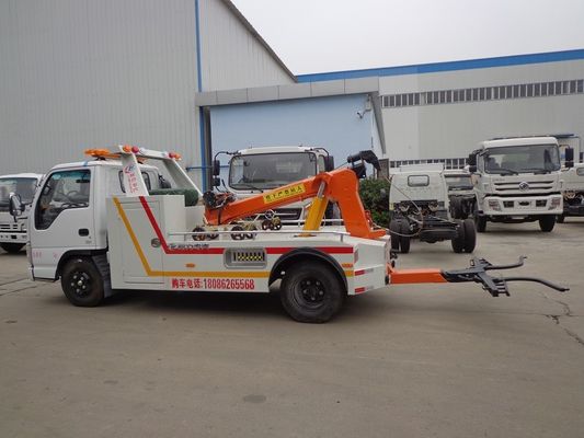 ISUZU 3t Breakdown Wrecker Tow Truck Light  Duty Vehicle With 98hp Engine