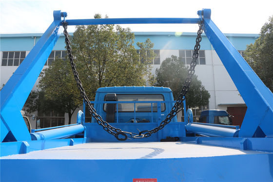 Swing Arm 8cbm Waste Removal Trucks Dongfeng 170hp Refuse Rubbish Collection Vehicle