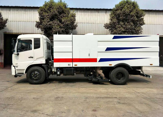 ISUZU 9CBM Road Sweeper Truck 4x2 Vacuum Sweeper Road Washing Truck