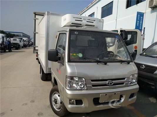 Forland Freezer Delivery Truck , 1 Ton Fresh Vegetable Cooling Refrigerated Van Truck