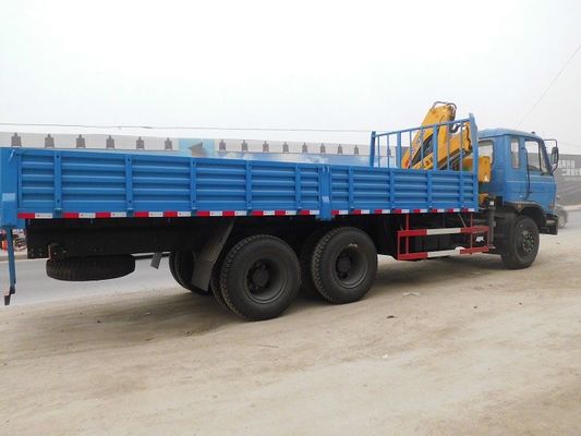 Dongfeng 10  Wheel Truck Mounted Telescopic Crane 10ton With Folded Kunckle