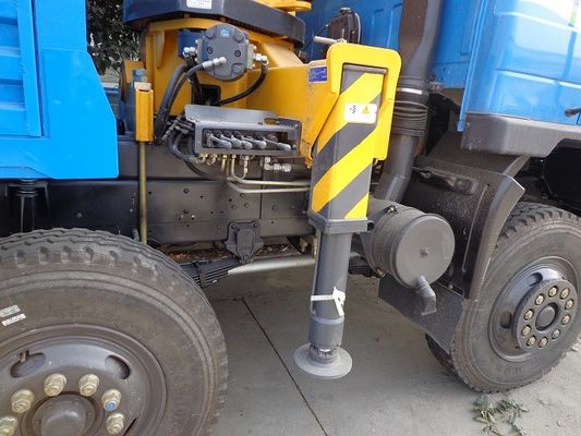 10T DropsideTruck Mounted Telescopic Crane With Hydraulic Straight Arm