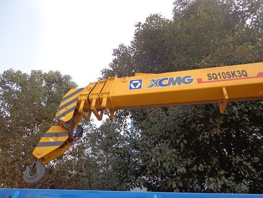 10T DropsideTruck Mounted Telescopic Crane With Hydraulic Straight Arm