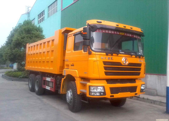 6 X 4 Shacman 10 Wheel Dump Truck , Heavy Equipment Dump Truck For Mineral