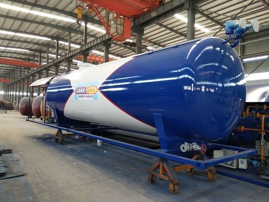 20tons 20mt 40,000liters Propane LPG Gas Station Tank With Cylinder Filling Machine