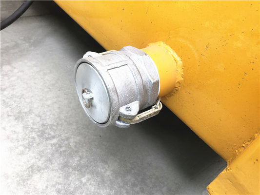 10 Ton Garbage Compactor Truck Container , Solid Waste Management Dump Truck