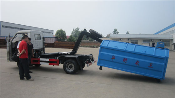 Forland 3m3 Rubbish Removal Truck , Hydraulic Arm Waste Garbage Truck