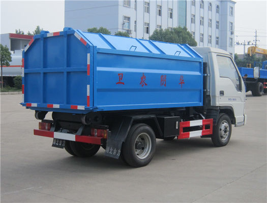Forland 3m3 Rubbish Removal Truck , Hydraulic Arm Waste Garbage Truck