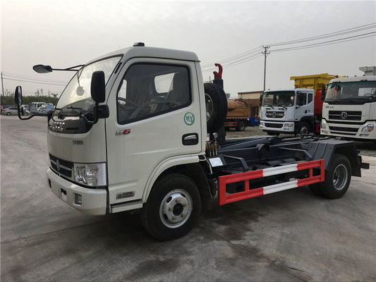 4 Ton-5 Ton Hooklift Arm Waste Removal Trucks Garbage Container Pulling Dongfeng