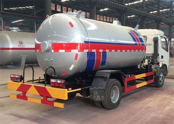 Dongfeng LPG Road Tank Truck For Elliptical Propane & Butane Bulk Transfer 2 Ton