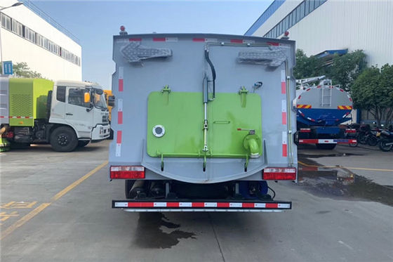 SGS High Pressure Road Wash Sweep Truck / Vacuum Street Cleaning Truck