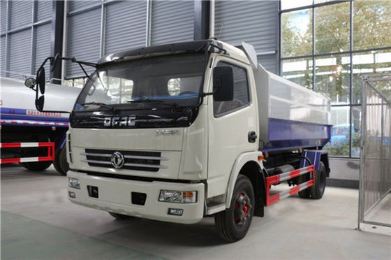 Side Loading Garbage Compactor Truck Dongfeng 4X2 8CBM Carbon Steel Waste Truck