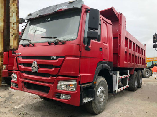30 Ton 6*4 Sinotruk Howo Used Dump Truck , Second Hand Tipper Truck For Construction