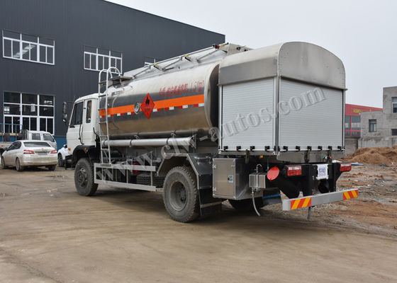 Aviation Kerosene Fuel Dispenser Truck , 10 Tons Gas Delivery Truck Customized LOGO Design